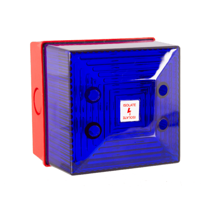 FL40 – Blue – Red Back Box